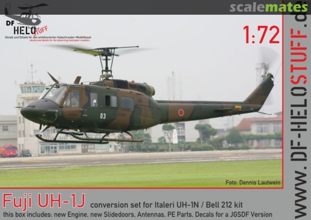 Boxart Fuji Bell UH-1J DF81672 DF HeloStuff