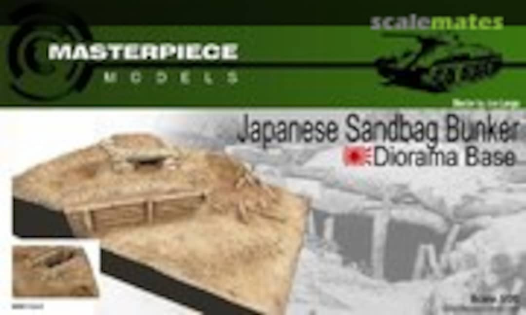 1:35 Japanese Sandbag Bunker 1:35 (Masterpiece Models MMPT004)