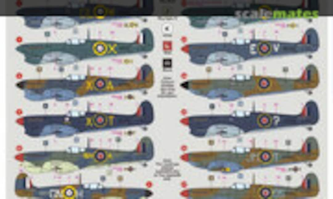 1:72 Malta Spitfire Aces (DK Decals 72070)