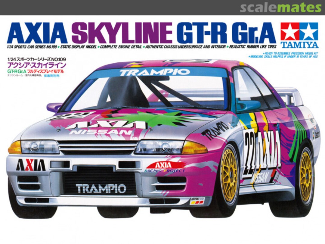 Boxart Nissan Skyline GT-R Gr. A 24109 Tamiya