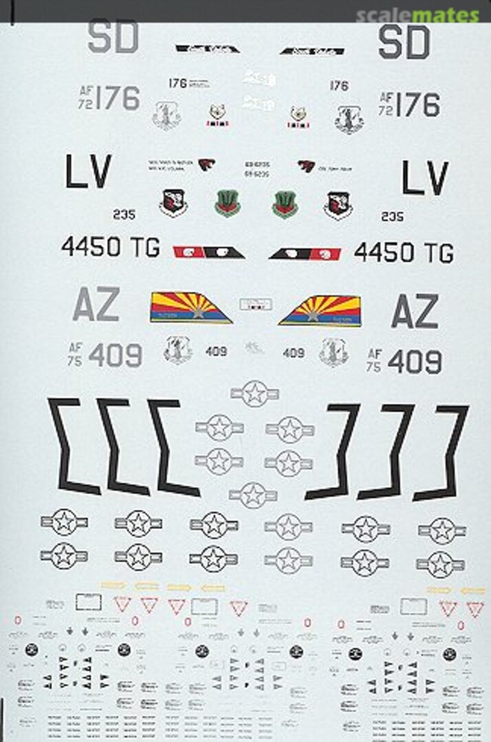 Boxart A-7D Corsair IIs 72-587 SuperScale International