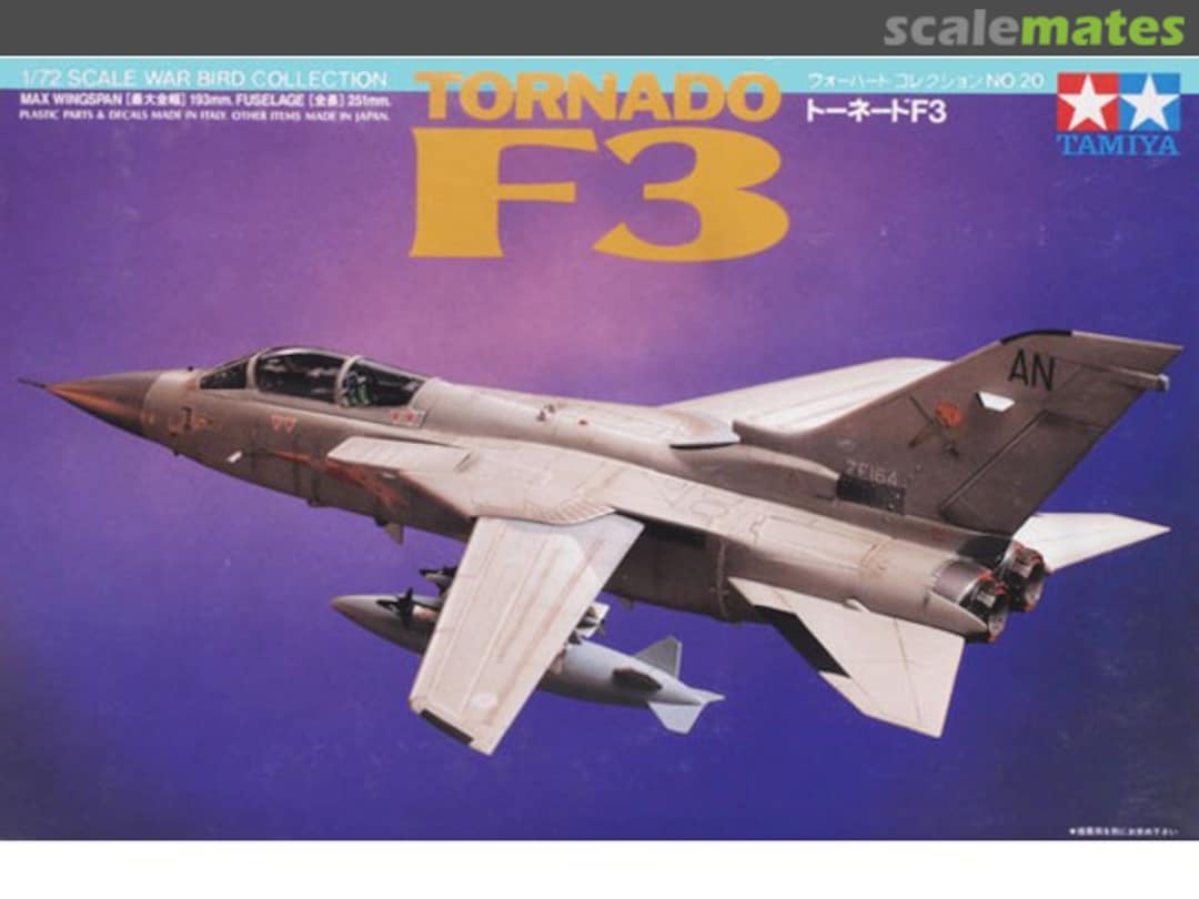 Boxart Tornado F3 60720 Tamiya