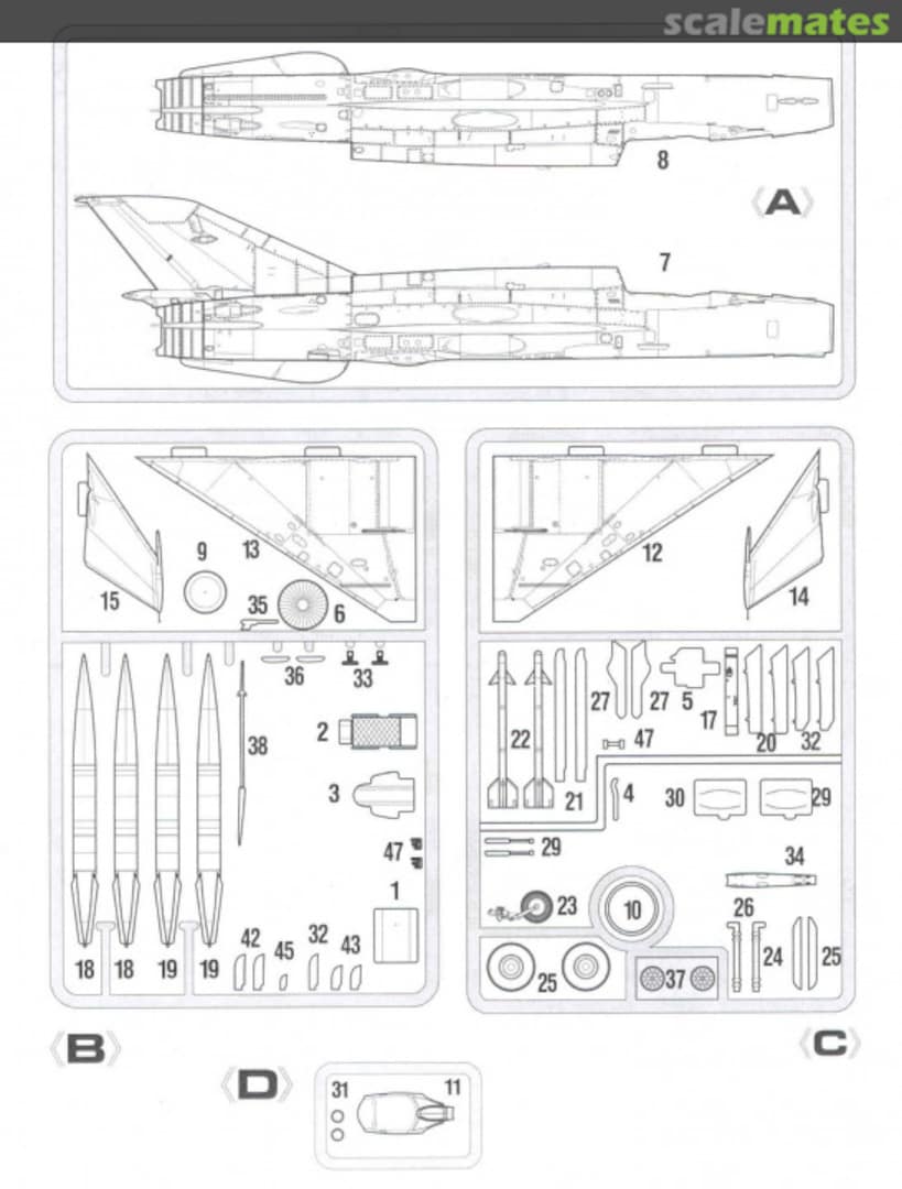 Contents MiG-21 S Czechoslovakia Invasion '68 C-13 MisterCraft