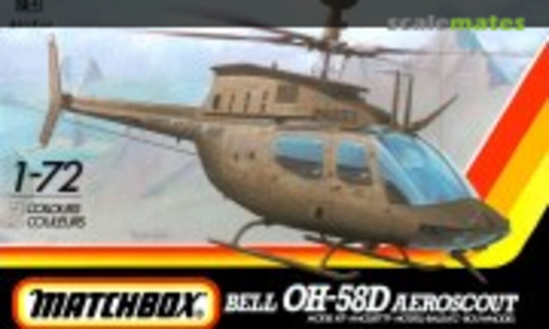 1:72 Bell OH-58D Aeroscout (Matchbox PK-43)