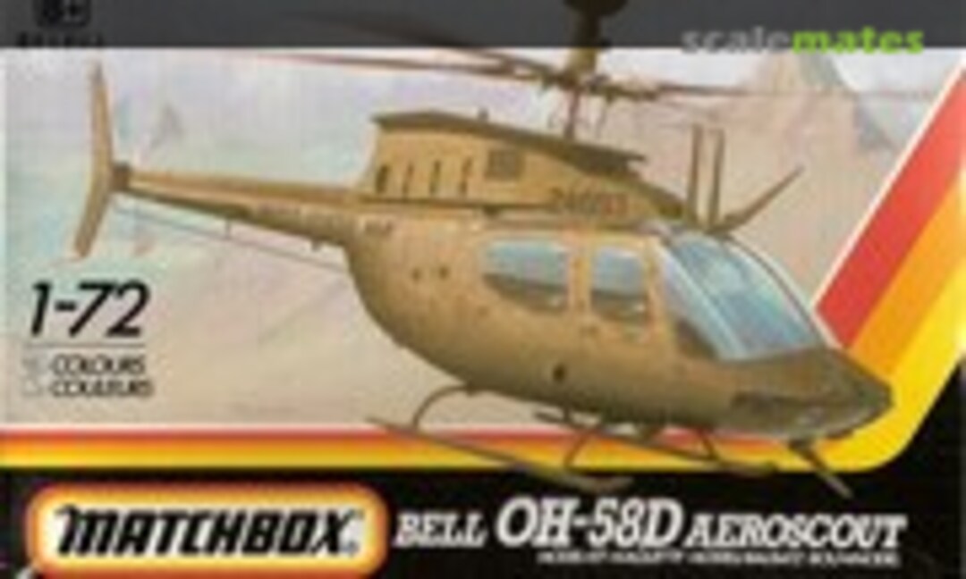 1:72 Bell OH-58D Aeroscout (Matchbox PK-43)