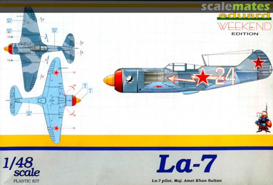 Boxart La-7 8460 Eduard