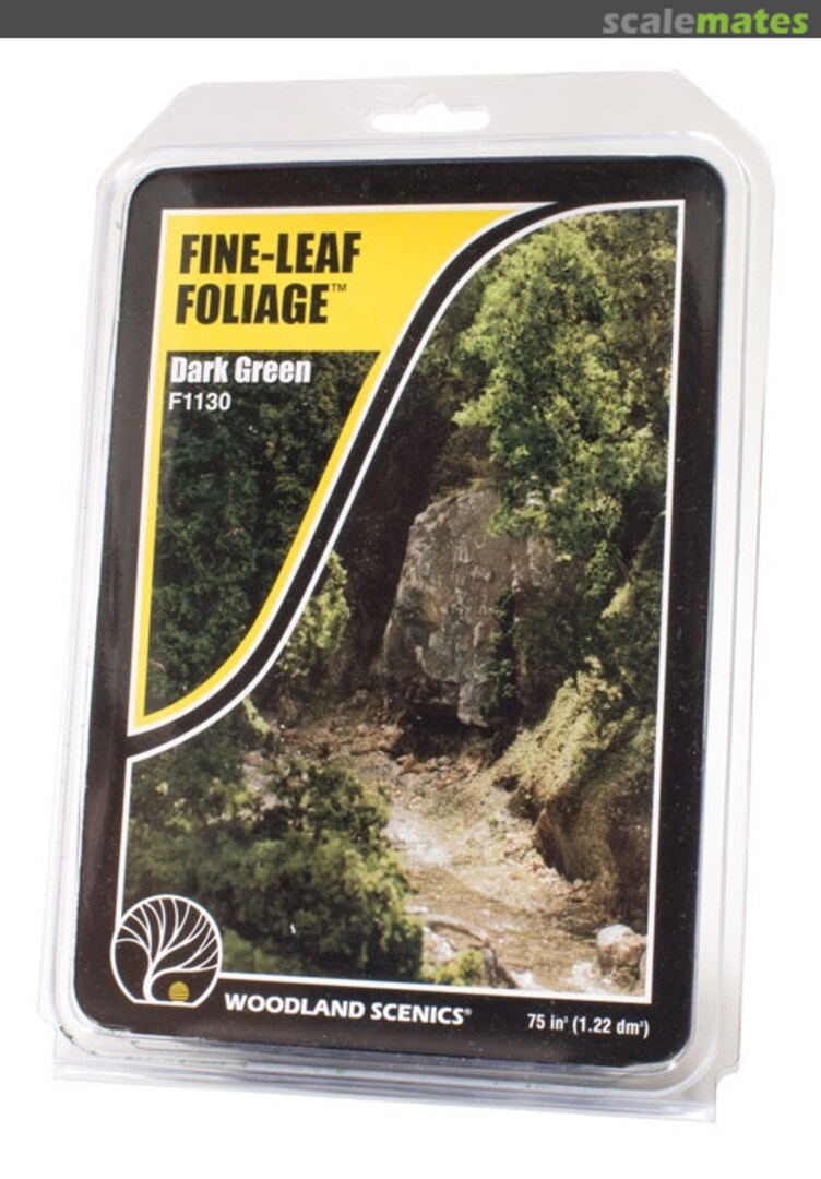 Boxart Fine-Leaf Foliage - Dark Green F1130 Woodland Scenics