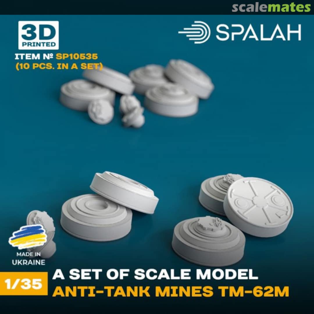 Boxart Anti-tank mines TM-62M, (10 pcs.) SP10535 Spalah