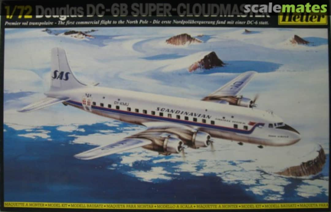 Boxart Douglas DC-6B Super-Cloudmaster 315 Heller