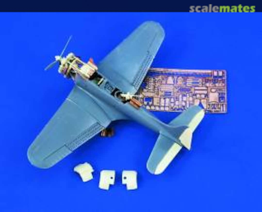 Boxart SBD 1-2-3 Early A-24 Dauntless Superdetail 1378 Verlinden Productions