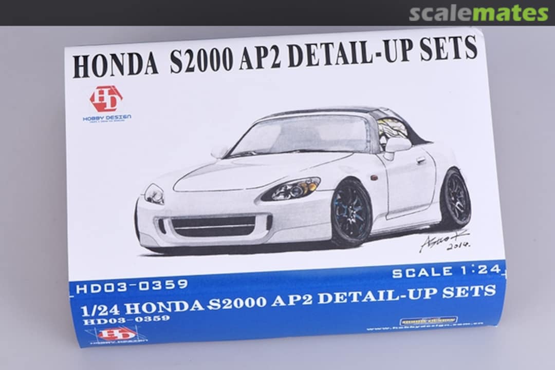 Boxart Honda S2000 AP2 Detail-up Sets HD03-0359 Hobby Design