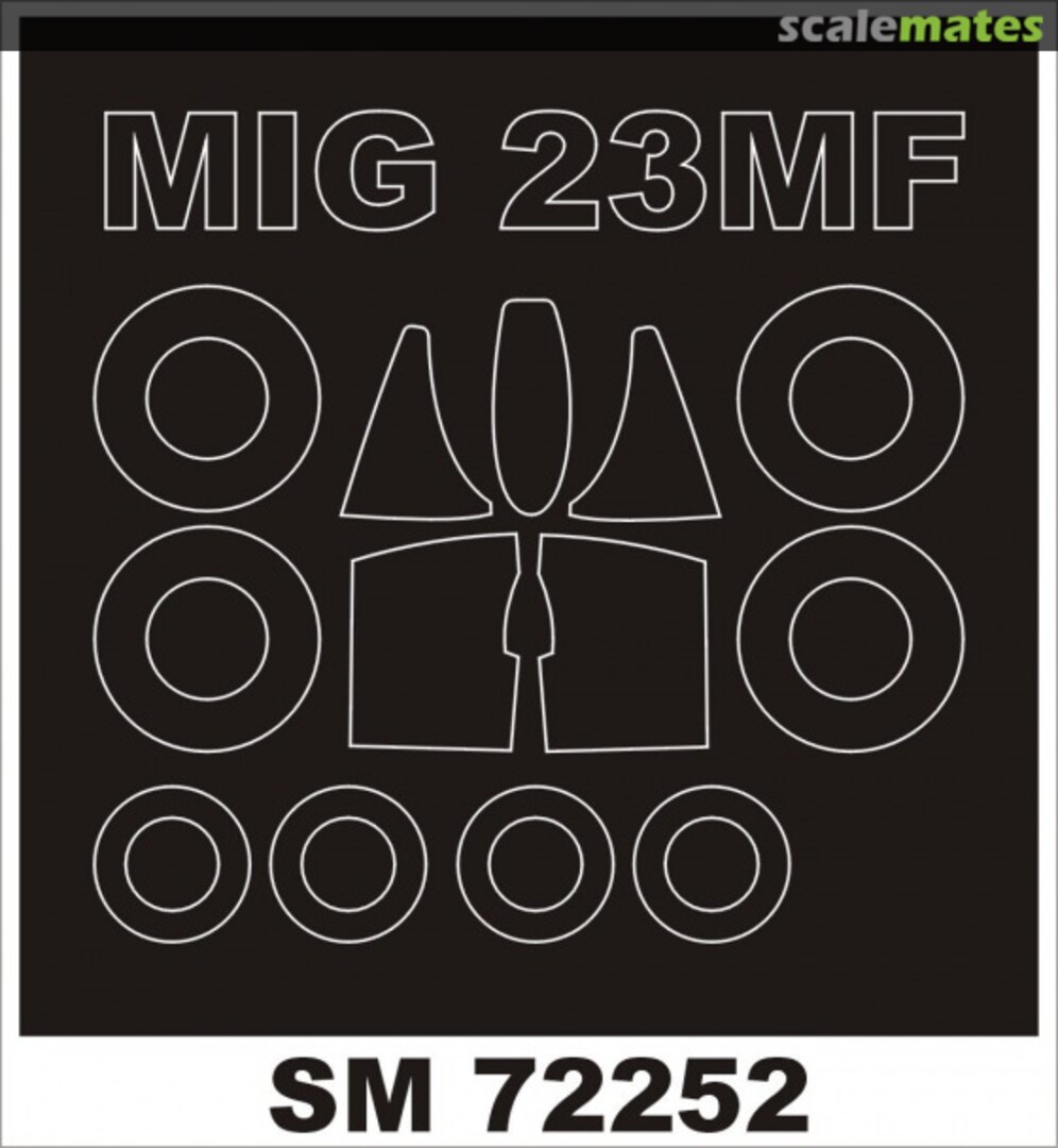 Boxart MiG-23MF SM72252 Montex