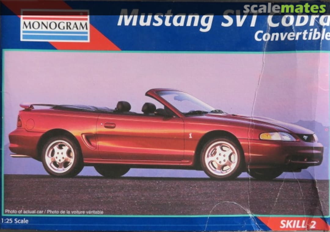 Boxart Mustang SVT Cobra Convertible 2460 Monogram