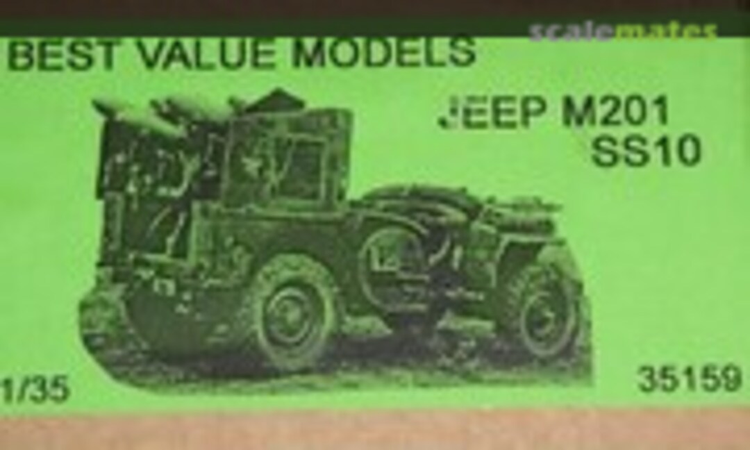 1:35 Jeep M201 SS10 (Best Value Models 35159)