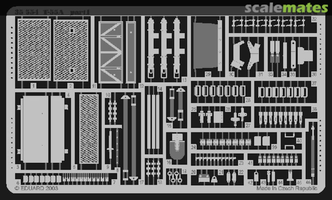 Boxart T-55A 35554 Eduard