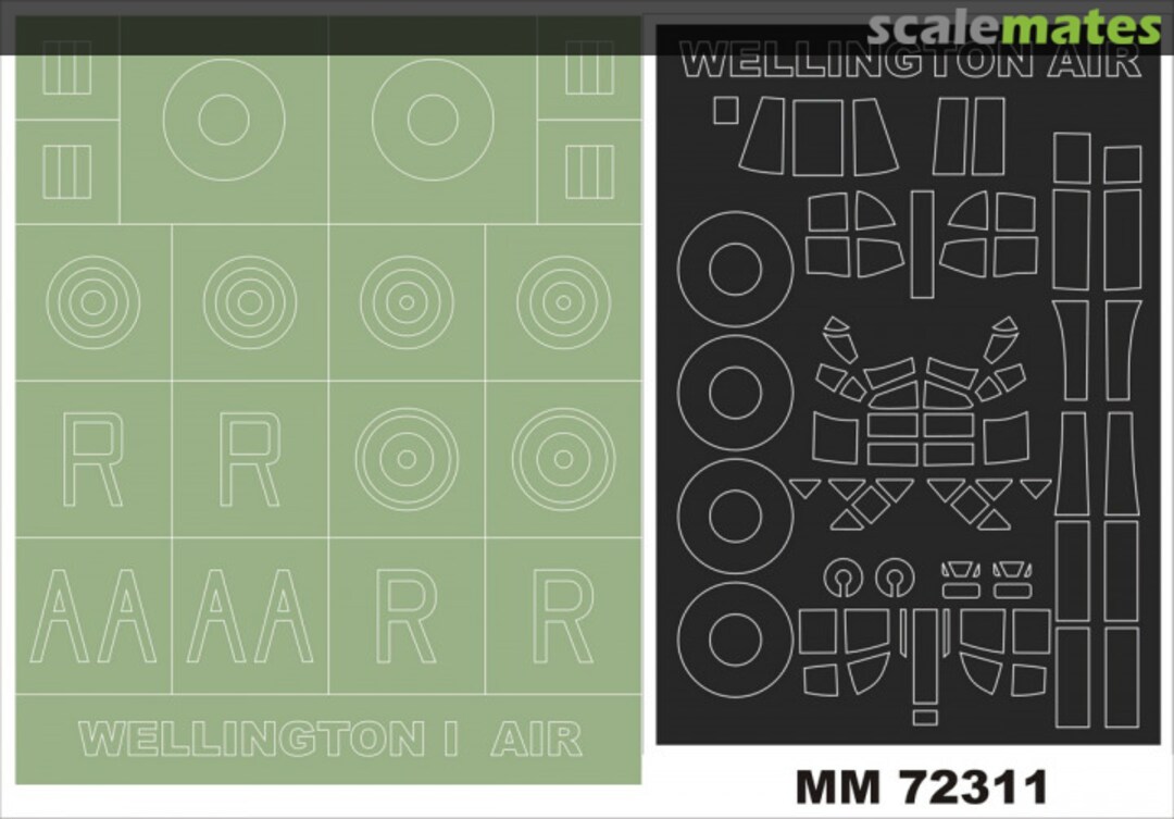 Boxart Wellington Mk.I MM72311 Montex