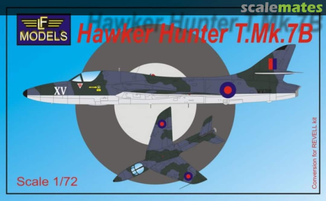 Boxart Hawker Hunter T.Mk.7B 7295 LF Models