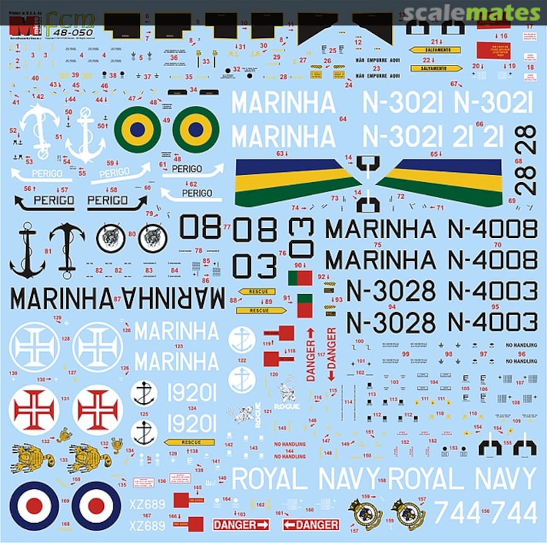 Boxart Westland Super Lynx - Brasil / Portugal / UK 48-050 FCM