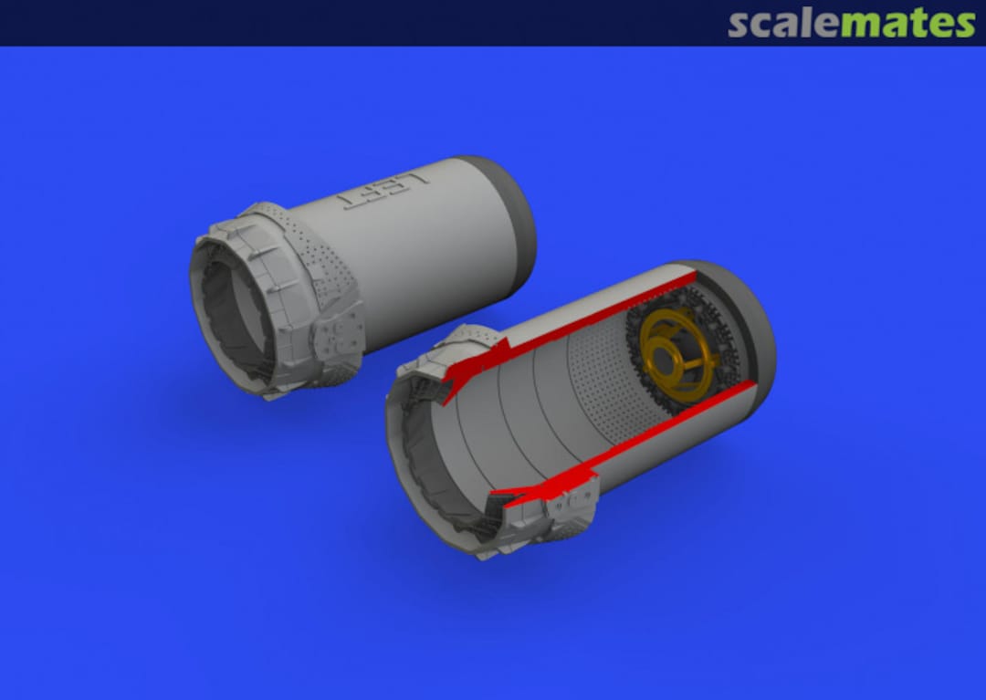 Boxart Tornado GR.1 - Exhaust Nozzles 672270 Eduard