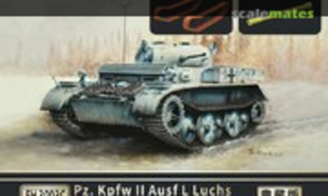 1:72 Pz.Kpfw.II Ausf.L Luchs /w Zusatspanzerung (FlyHawk Model FC 3003C)