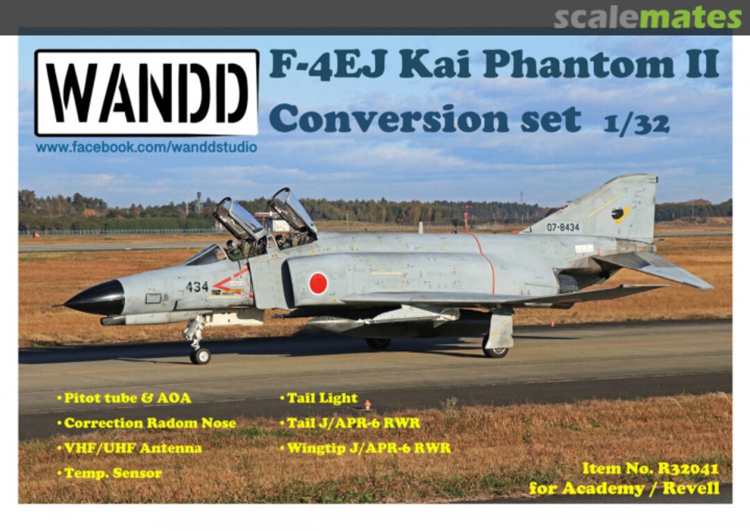 Boxart F-4EJ Kai Phantom II Conversion Set R32041 WandD Studio