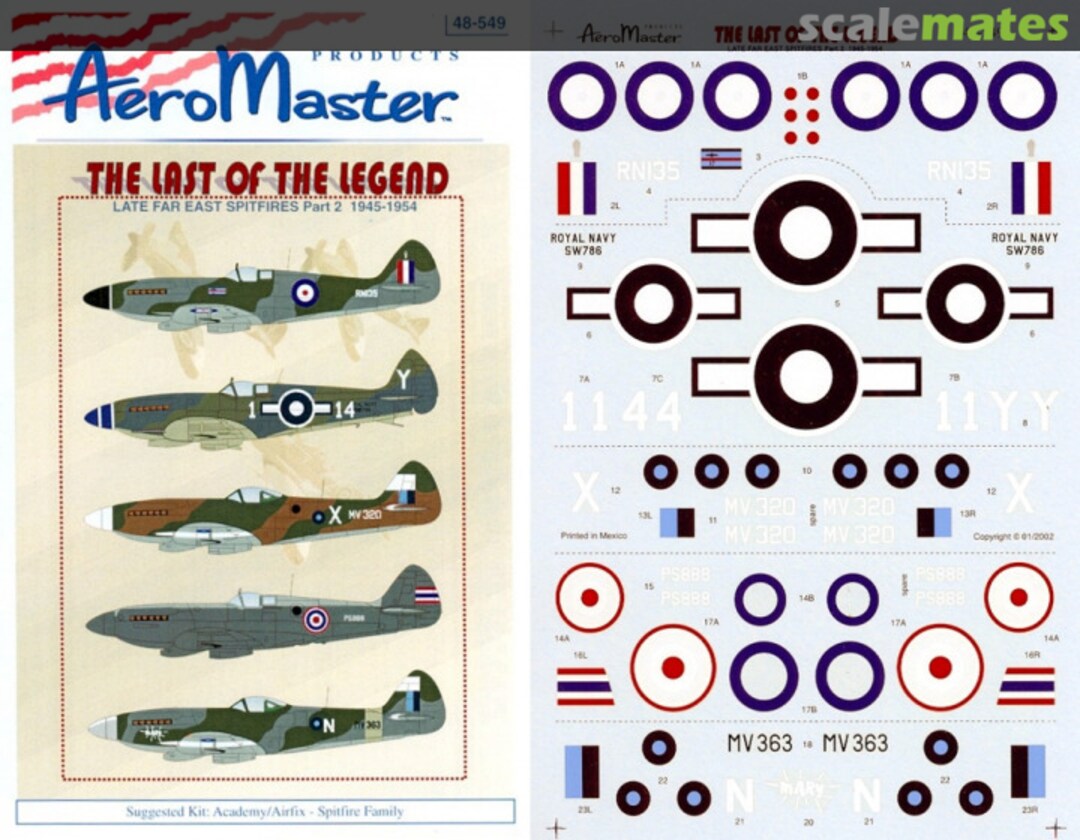 Boxart The Last of the Legend 48-549 AeroMaster