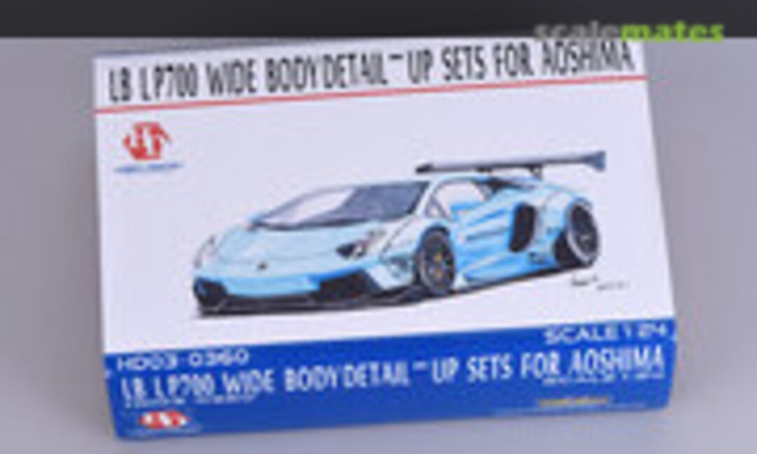 1:24 LB LP700 Wide Body Detail-up Sets (Hobby Design HD03-0360)