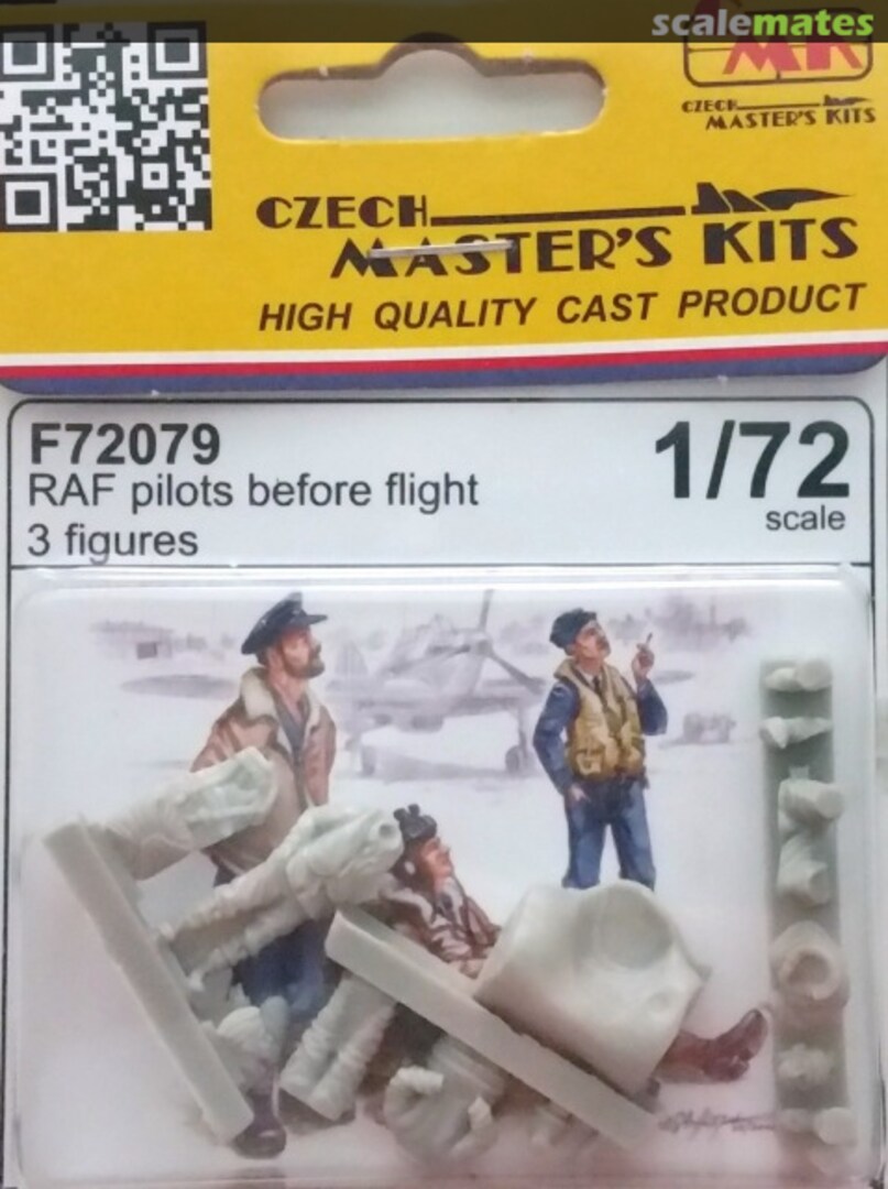 Boxart RAF pilots before flight (3 fig.) F72079 CMK