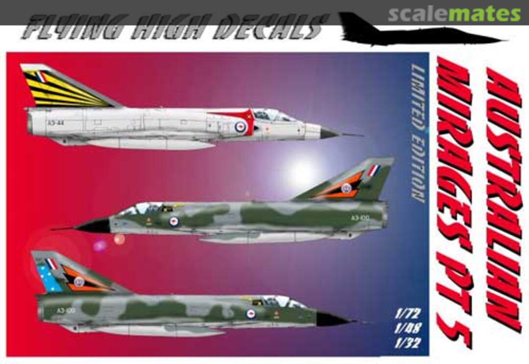 Boxart Australian Mirages Pt.5 48 Flying High Decals