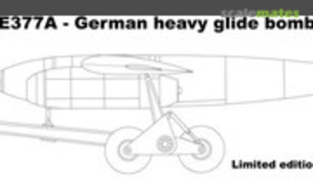 1:32 Arado E.377A + Rheinmetall-Borsig starting trolley (LEM Kits 32027)