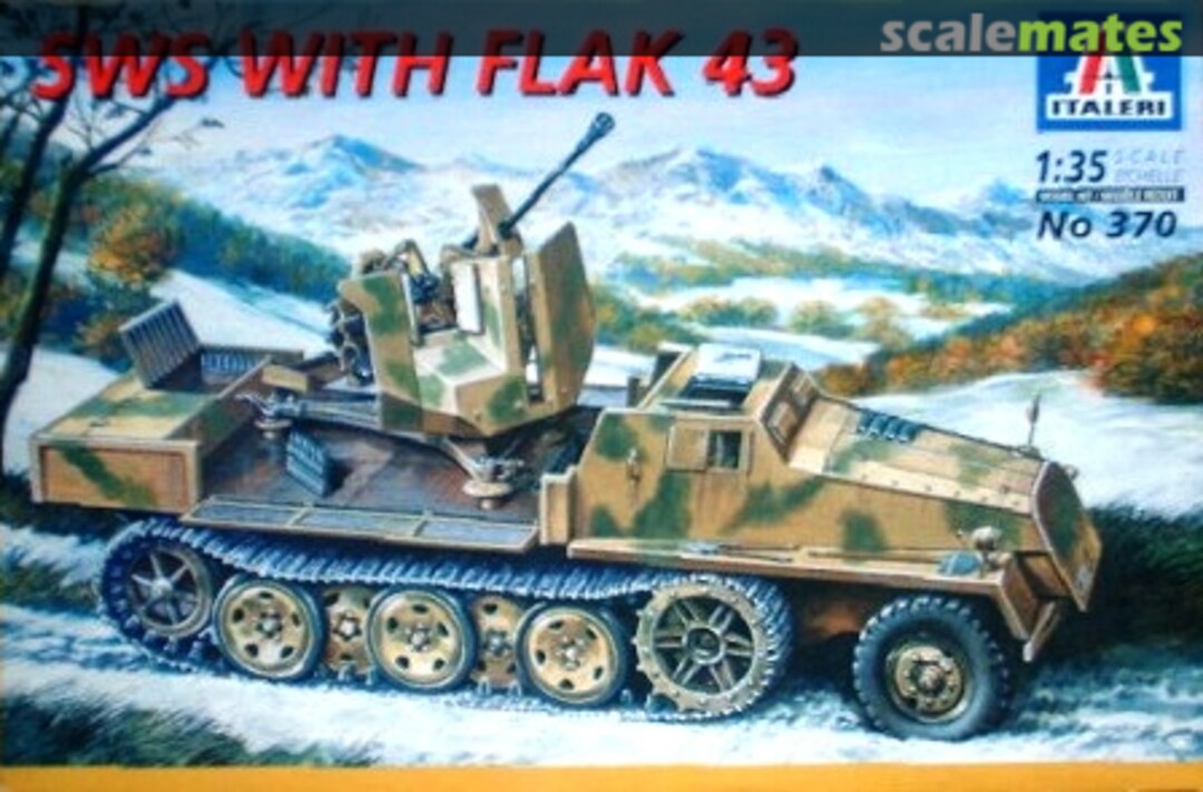 Boxart SWS with FlaK 43 370 Italeri