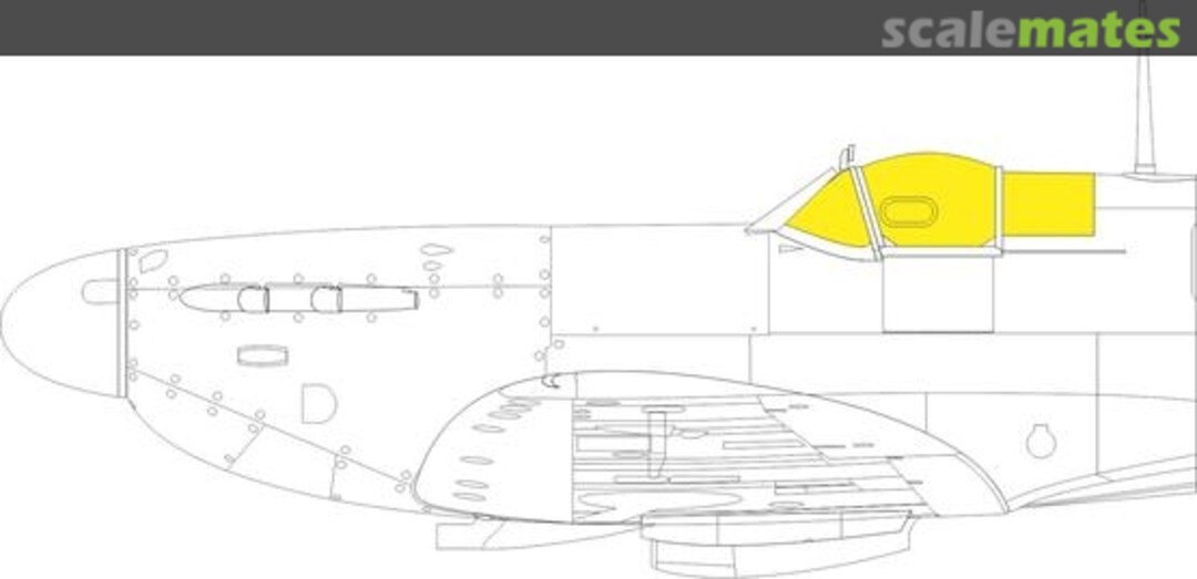 Boxart Spitfire Mk.V (TFace) EX797 Eduard