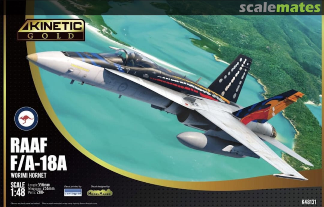 Boxart RAAF F/A-18A K48131 Kinetic