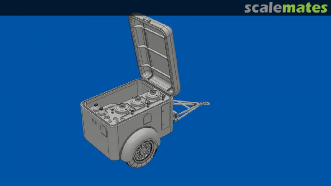 Boxart Airfield unit AMZ-53  72AERO3DSTL