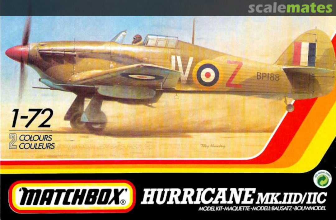 Boxart Hurricane Mk.IID/IIC 40049 Matchbox