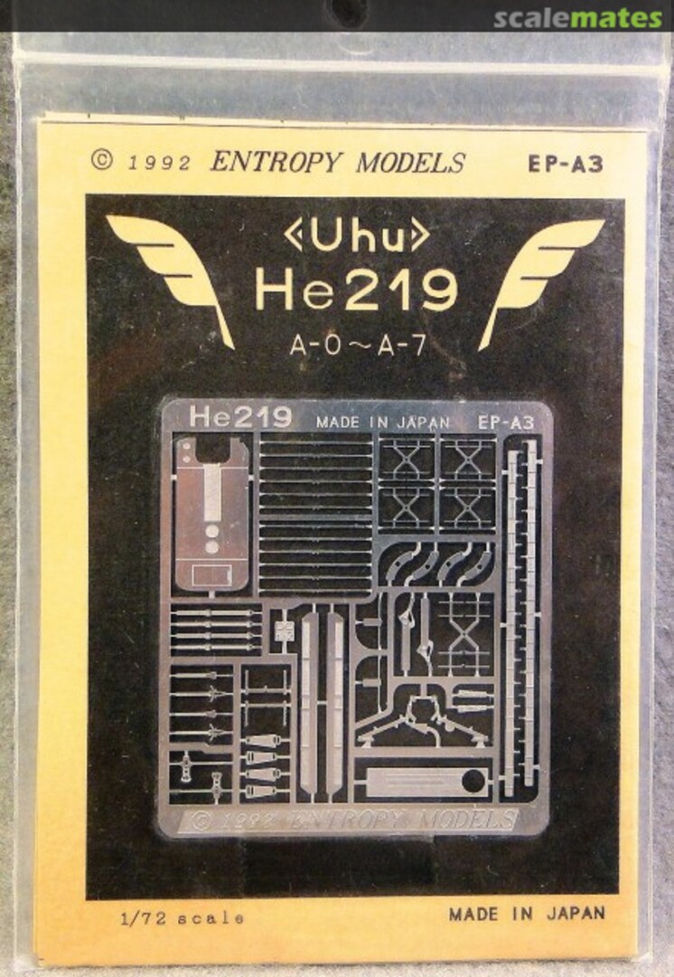 Boxart He 219 A-0 - A-7 Details EP-A3 Entropy Models