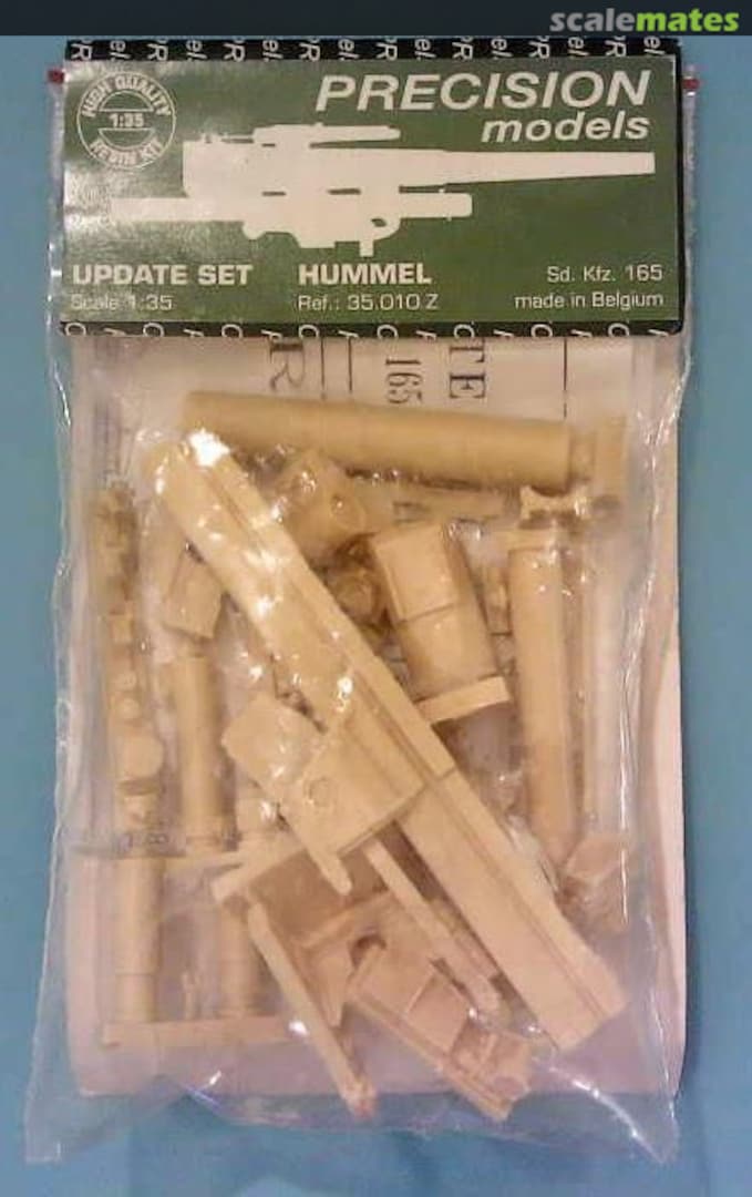 Boxart Update Set Hummel Sd. Kfz. 165 35.010.Z Precision Models