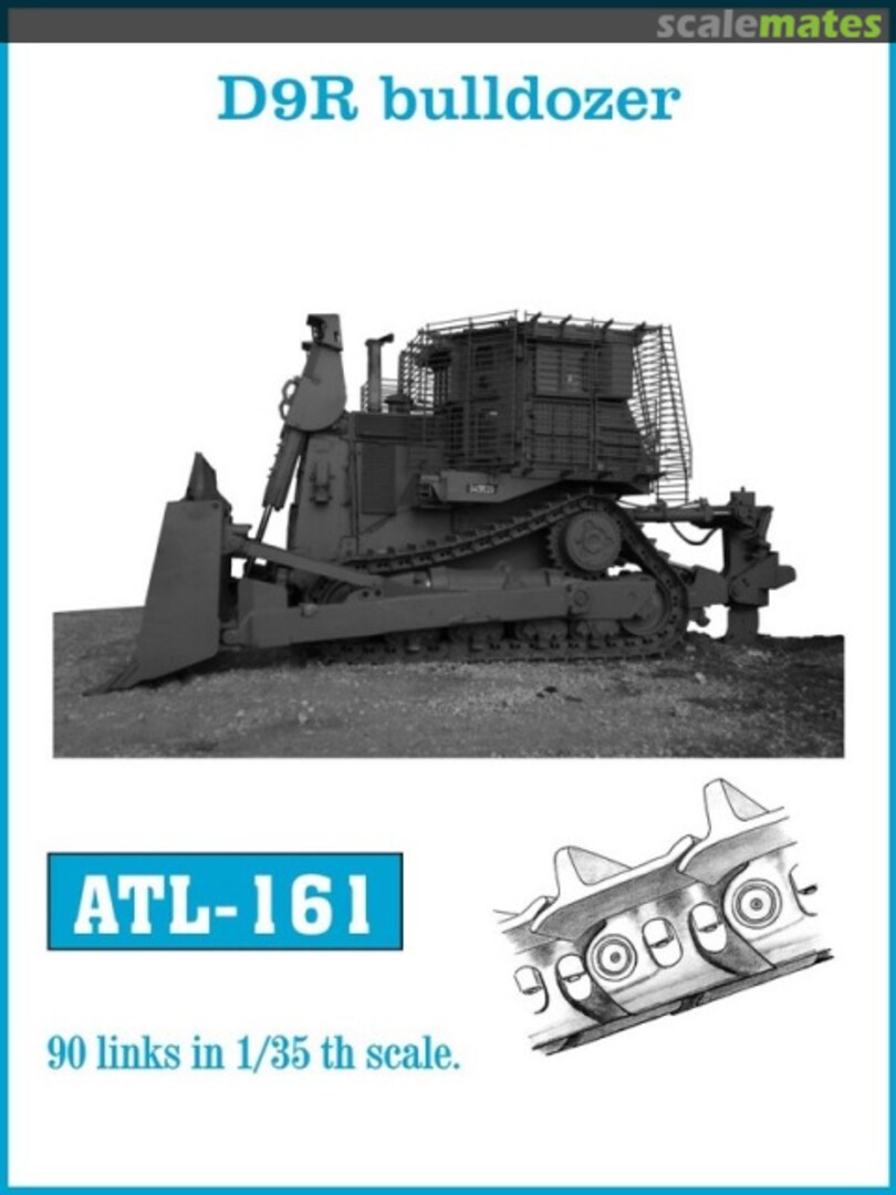 Boxart D9R Bulldozer tracks ATL-161 Friulmodel