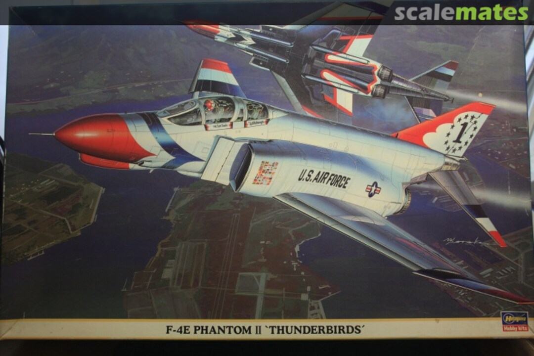 Boxart F-4E Phantom II `Thunderbirds´ 09398 Hasegawa