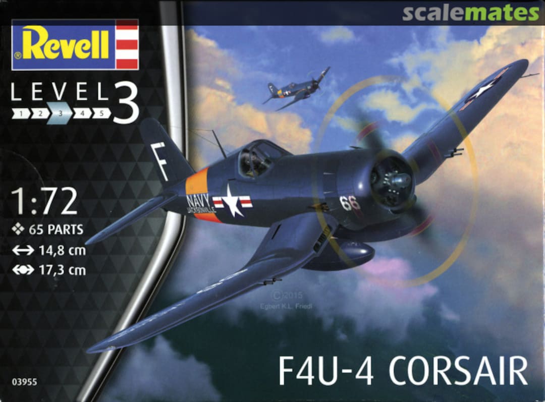 Boxart F4U-4 Corsair 03955 Revell