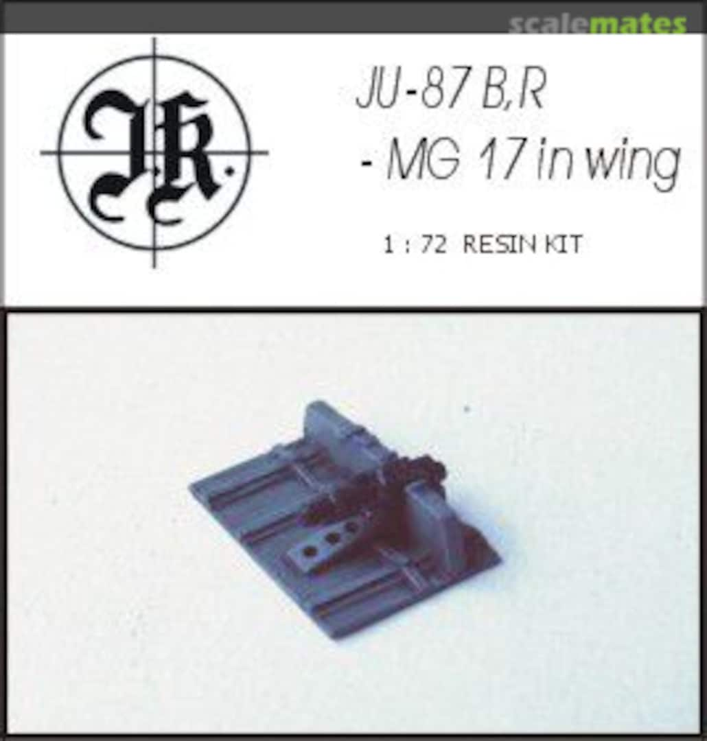 Boxart Ju-87B/R MG 17 wing gun & bay JKR-72003 J.K. Resin