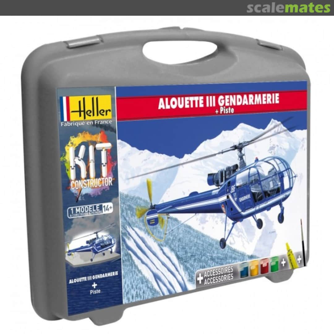 Boxart Alouette III Gendarmerie 60286 Heller