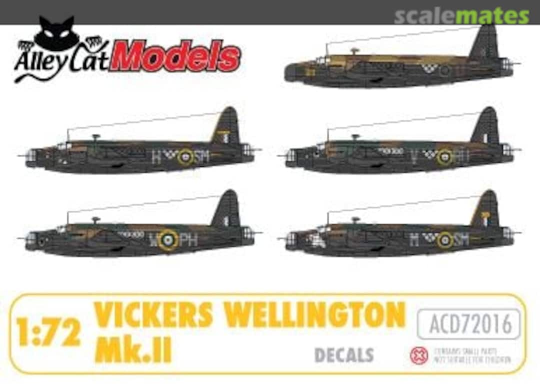 Boxart Vickers Wellington Mk.II ACD72016 Alley Cat