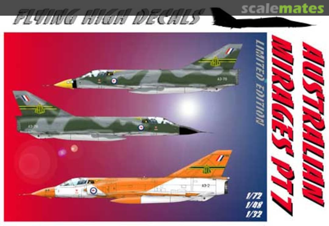 Boxart Australian Mirages Pt.7 48 Flying High Decals