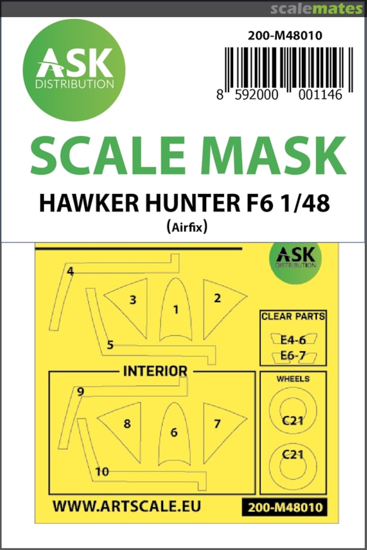 Boxart Hawker Hunter F.6 200-M48010 ASK