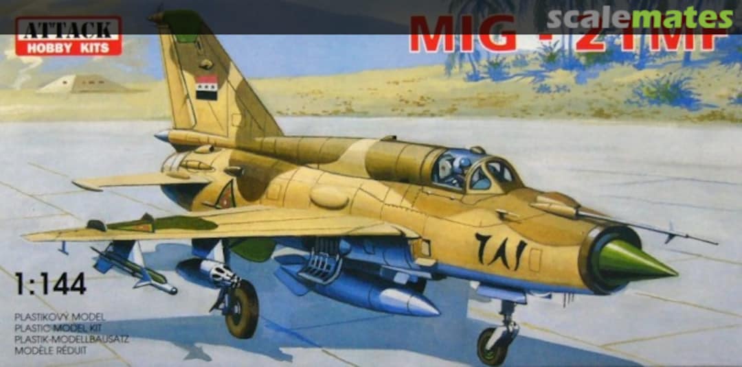 Boxart MiG-21 MF 14417 Attack Hobby Kits