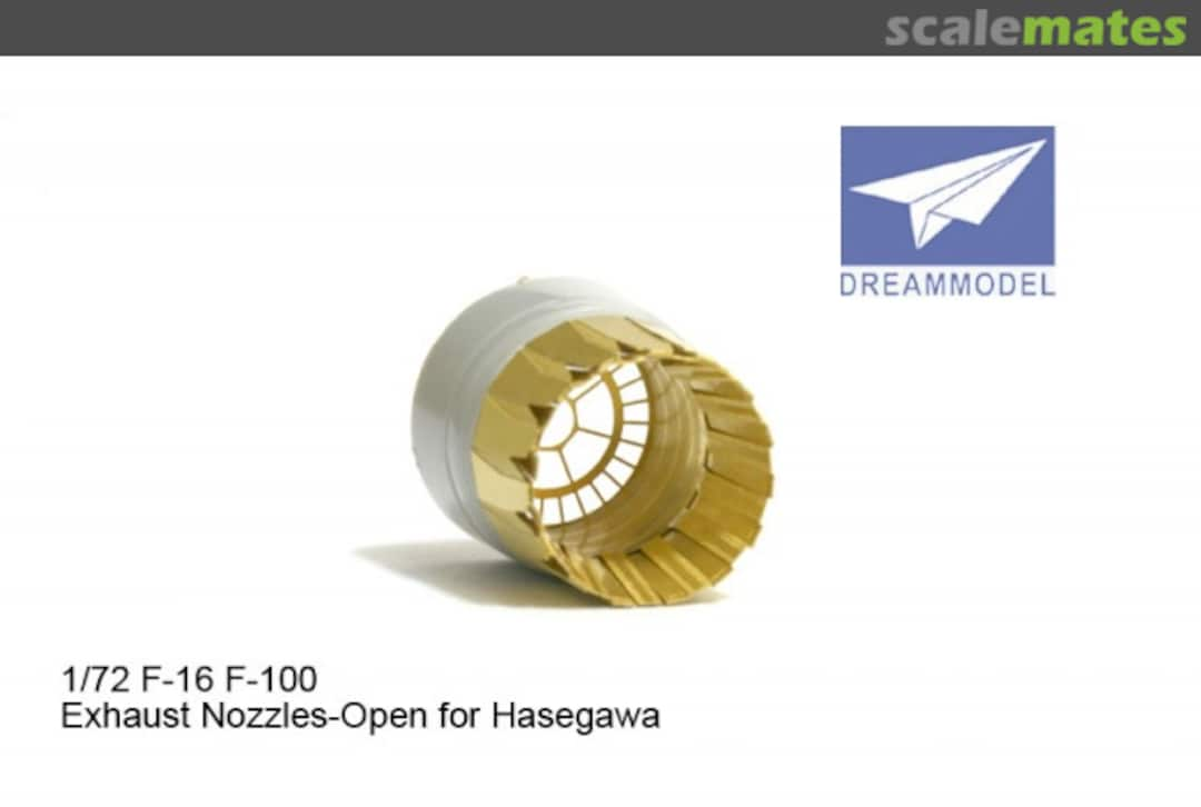 Boxart F-100 Exhaust Nozzles-Open DM 0523 DreamModel