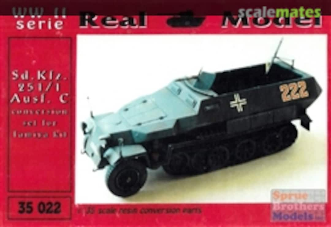 Boxart Sd.Kfz.251/1 Ausf C Conversion Set RM35022 Real Model