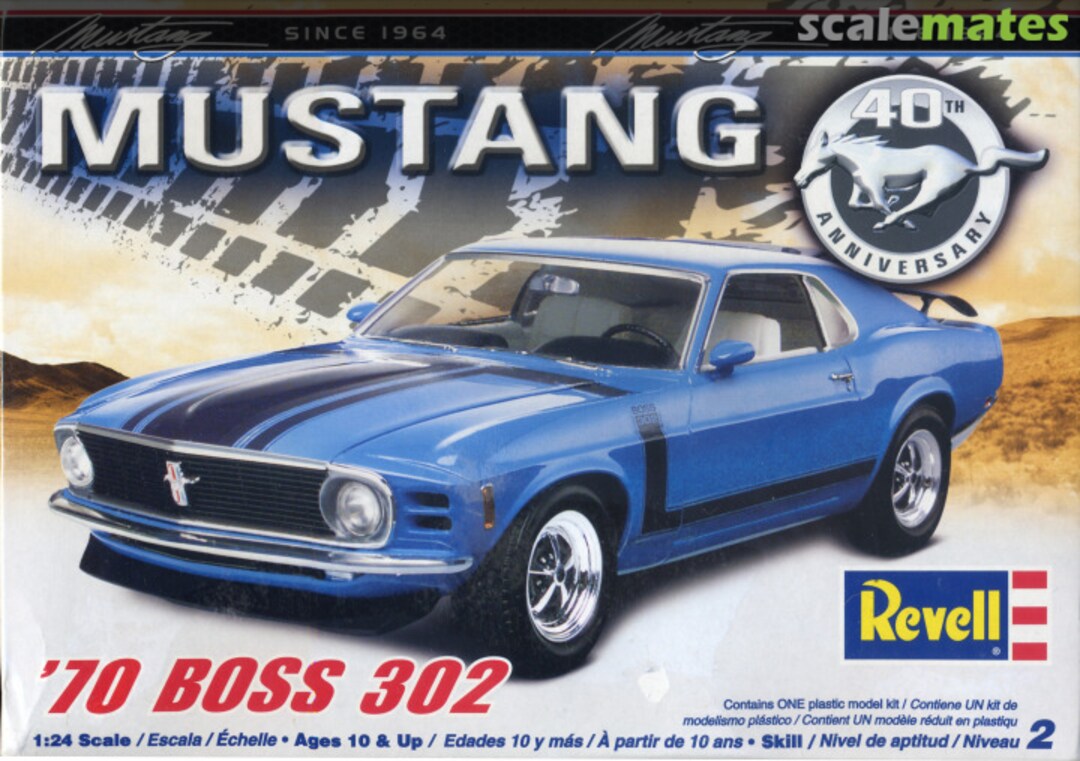 Boxart '70 Boss 302 Mustang 85-2841 Revell