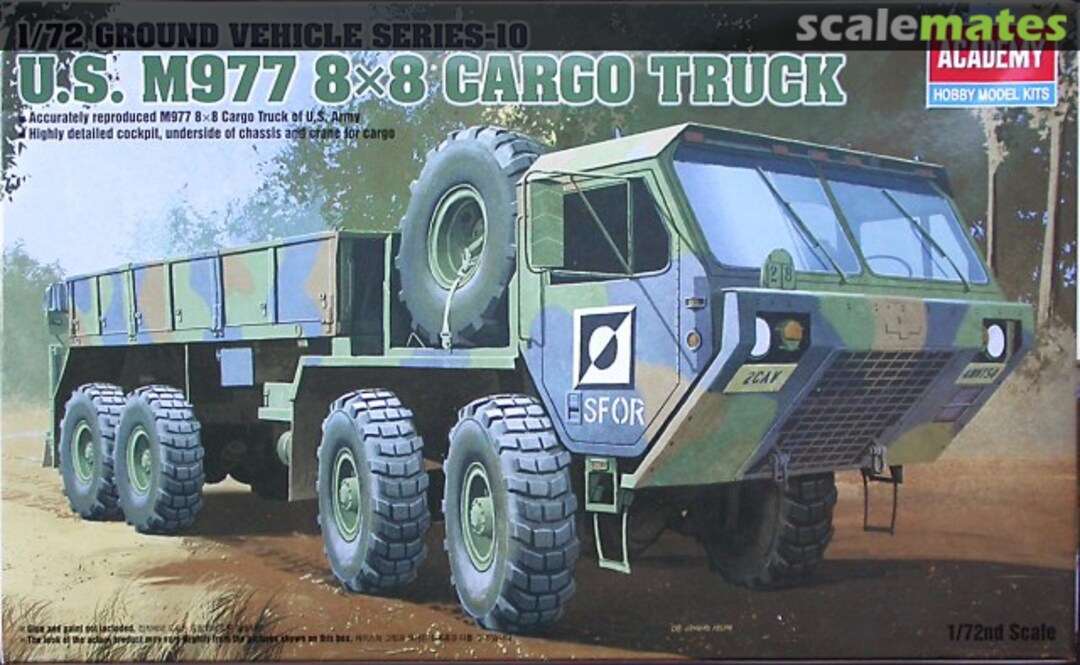 Boxart U.S. M977 8x8 Cargo Truck 13412 Academy